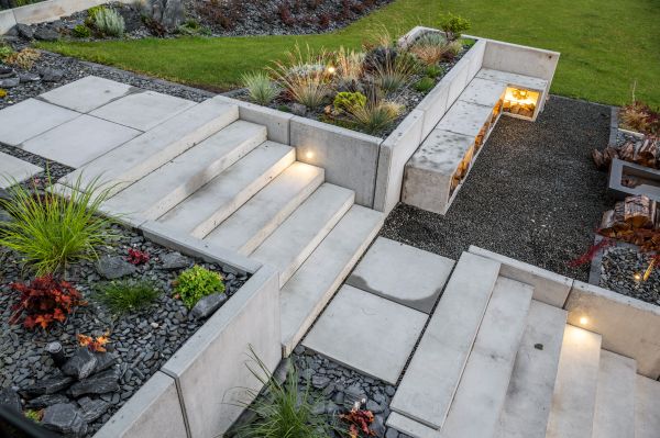 Concrete Landscaping in Bloomington