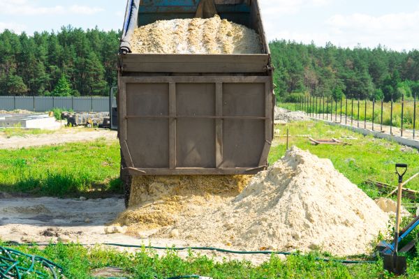Bulk Sand Delivery in Bloomington