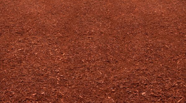 Red Mulch Delivery in Bloomington