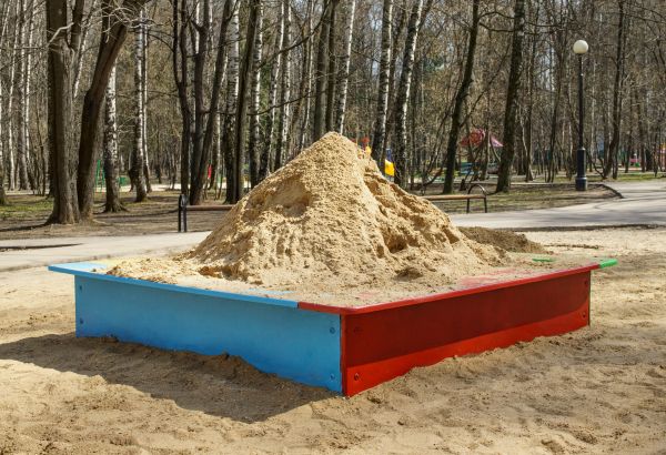 Playground Sand Delivery in Bloomington
