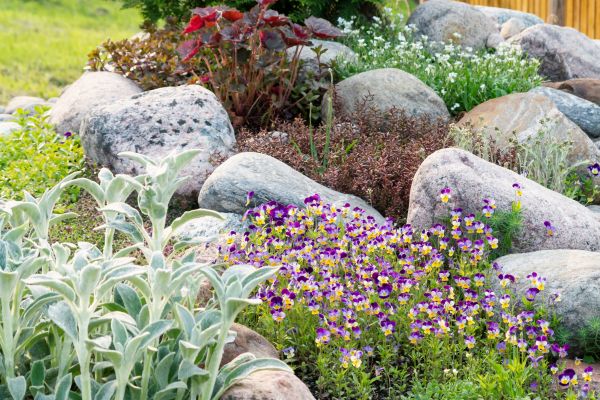 Rock Garden Installation in Bloomington