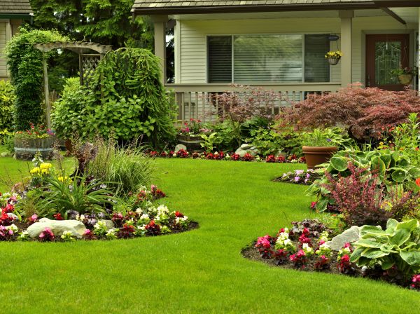 Flower Garden Planting in Bloomington