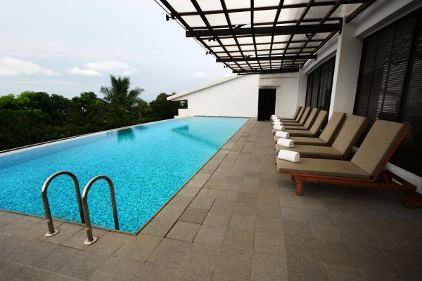 Pool Patio Landscaping in Bloomington