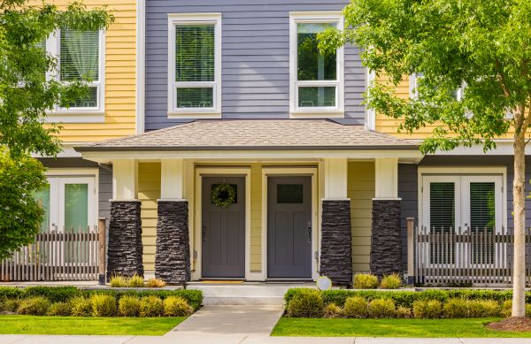 Townhouse Landscaping in Bloomington