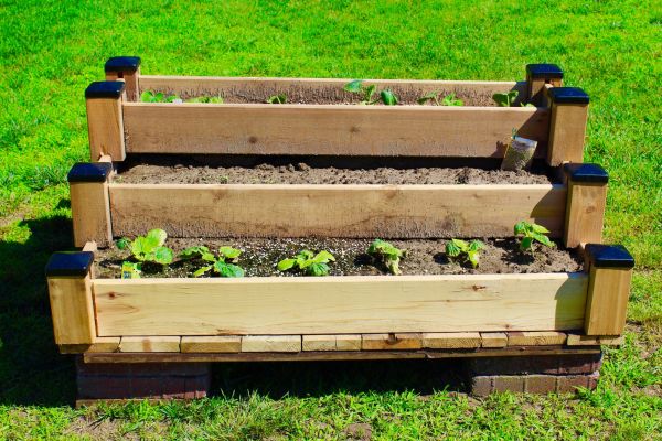 Raised Garden Bed Installation in Bloomington